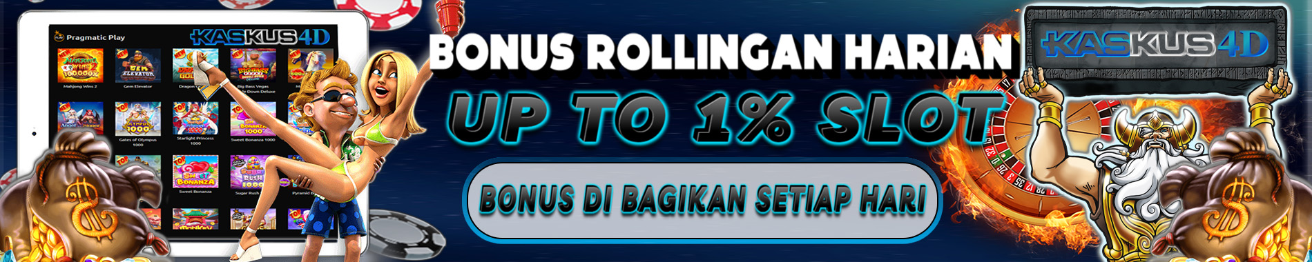 Kaskus4D Bonus Rollingan Harian